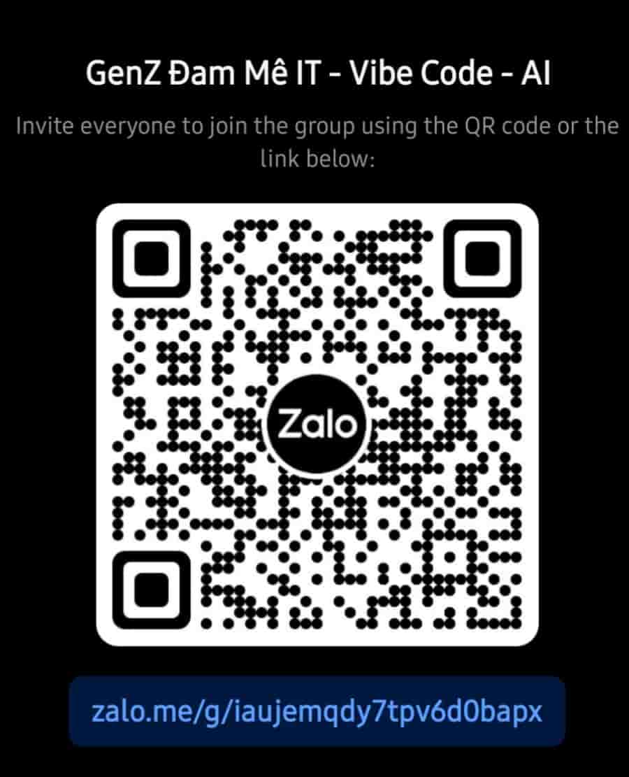 QR nhóm Giao Lưu